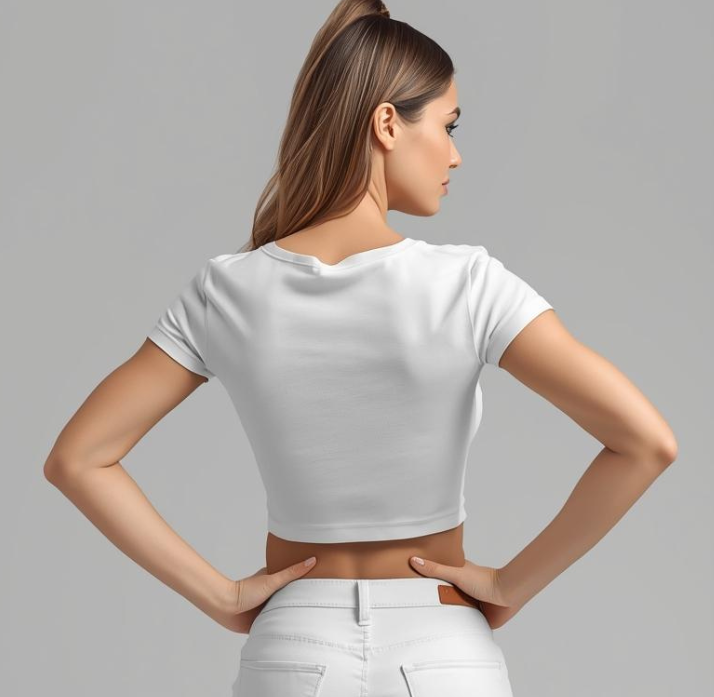 Femmora | Feminine Aura Crop Baby Tee