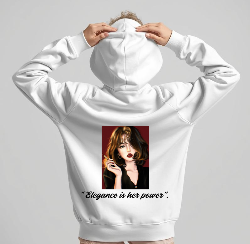 Elegance Is Her Power | Modern Oversized Fit