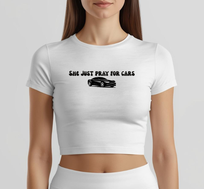 Statement Crop Baby Tee